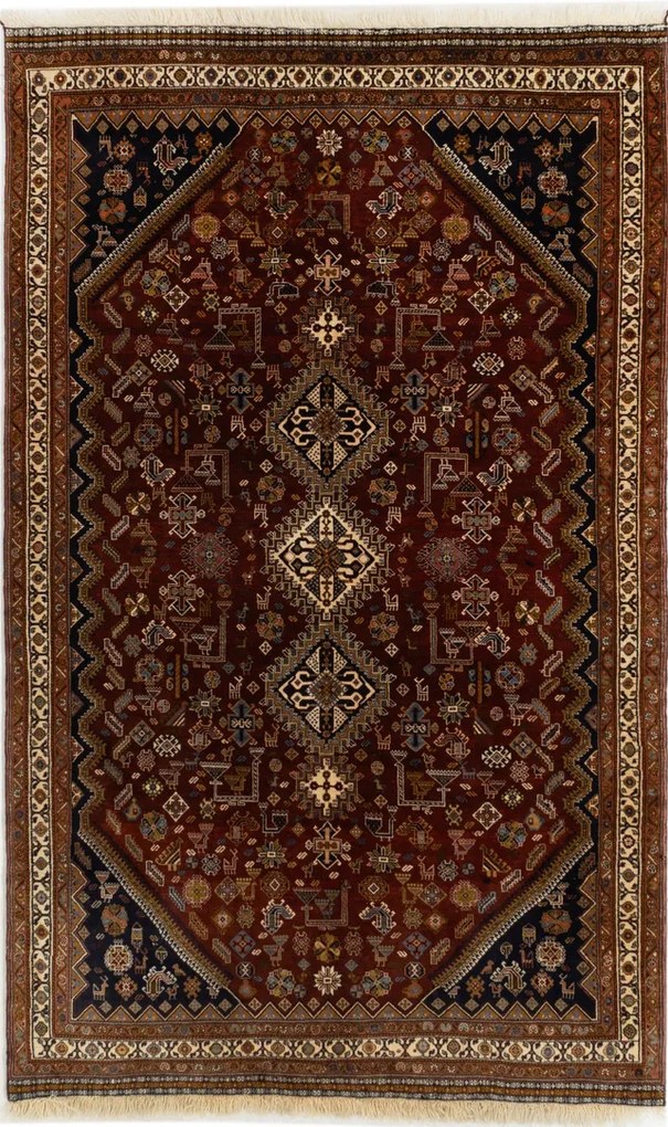 Gashgahai Tappeto 130 x 210 (Iran) Annodato A Mano