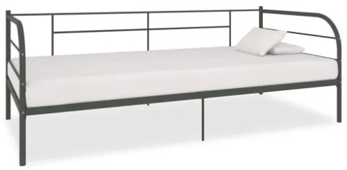 Telaio Divano Letto Grigio in Metallo 90x200 cm