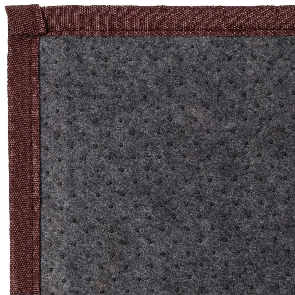 Passatoia in bambù di colore marrone-senape 75x175 cm - Casa Selección