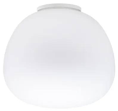 Fabbian -  Lumi Mochi PL LED  - Plafoniera in vetro bianco soffiato