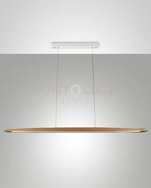 Ribot lampadario a ospensione colore quercia a led 3000k - 26w - 29...