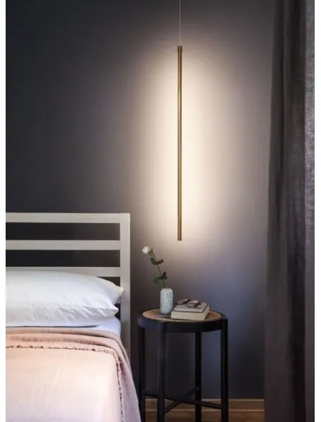 Redo 01-3115 - Lampadario LED a sospensione con filo TABOO LED/9W/230V ottone