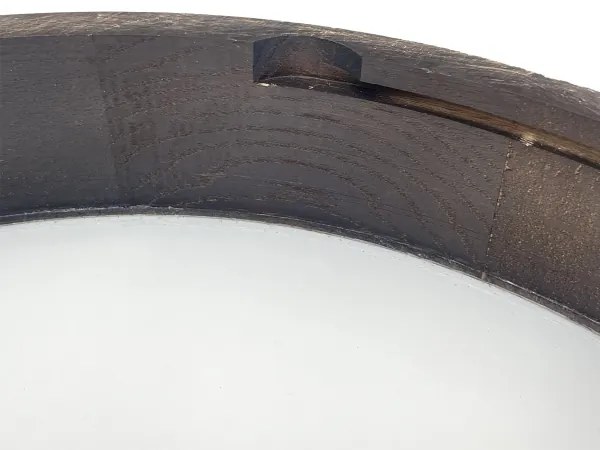 Brilagi - Lampadario LED su cavo CARVALHO SMOKEY 3xE27/60W/230V rovere Ø 47,5 cm