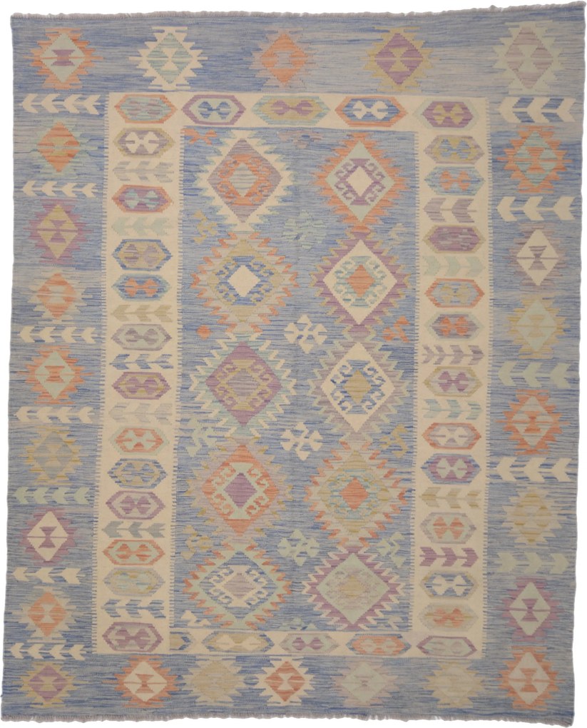 Kilim Tappeto 250x200 (Afghanistan) Tessuto A Mano