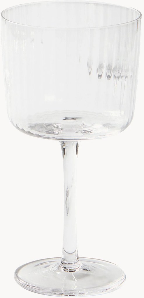 Set di 4 bicchieri da vino rosso Noor