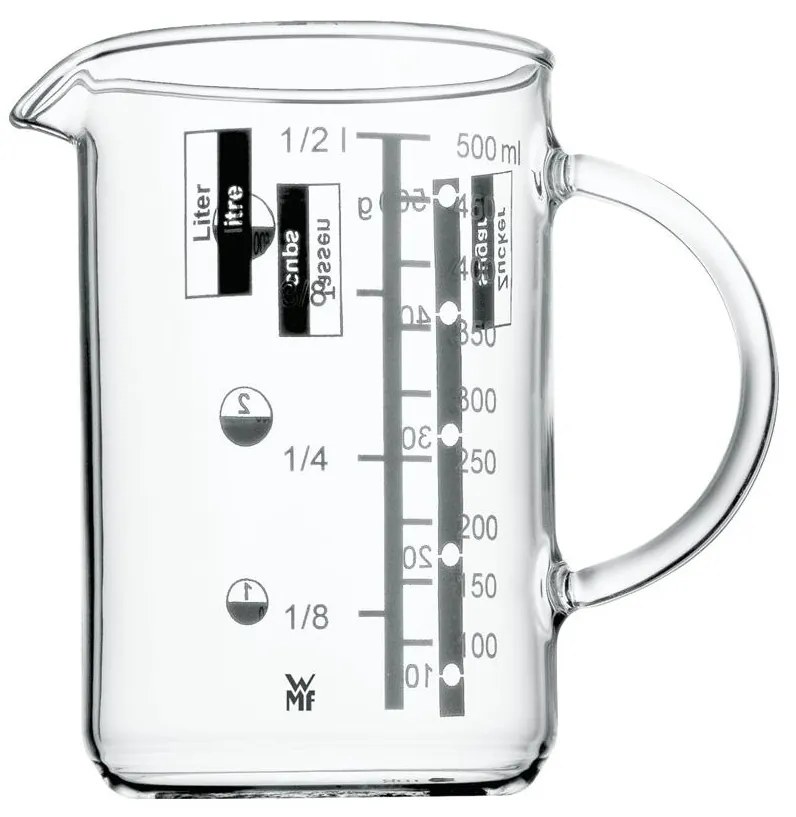 WMF - Misurino graduato in vetro GOURMET 0,5l