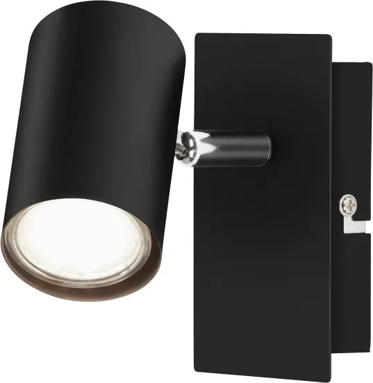 Briloner 2857-015 - Faretto da muro SPOT 1xGU10/40W/230V nero