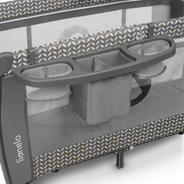 Lionelo - Lettino da viaggio SVEN PLUS grigio