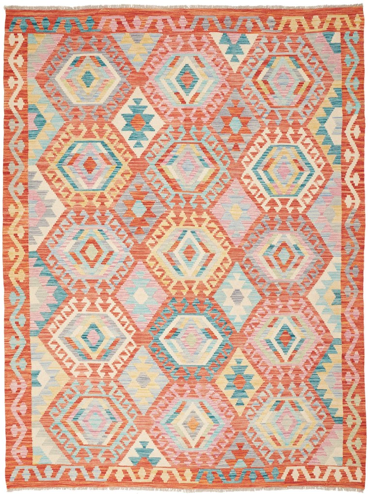 Kilim Tappeto orientale 240x180 (Pakistan) Tessuto A Mano