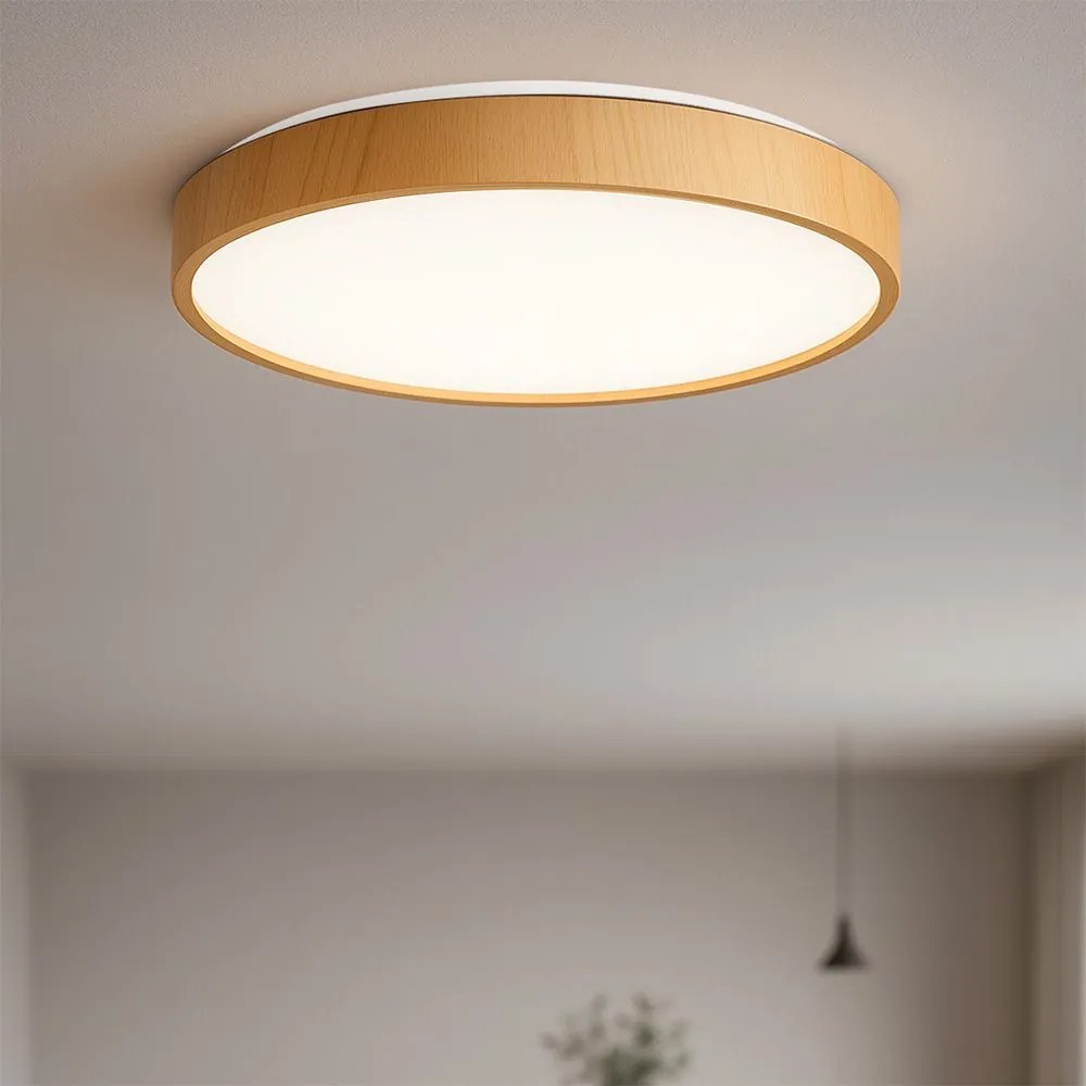 Lampada da soffitto G116-C 40CM WOOD