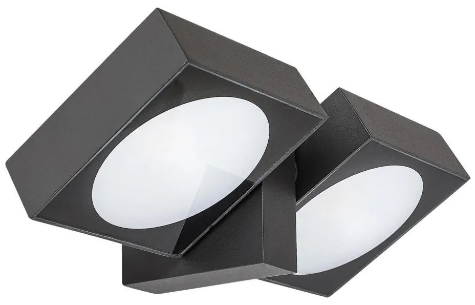 Rabalux 77101 - Applique a LED da esterno TELDE 2xLED/7W/230V IP54 antracite