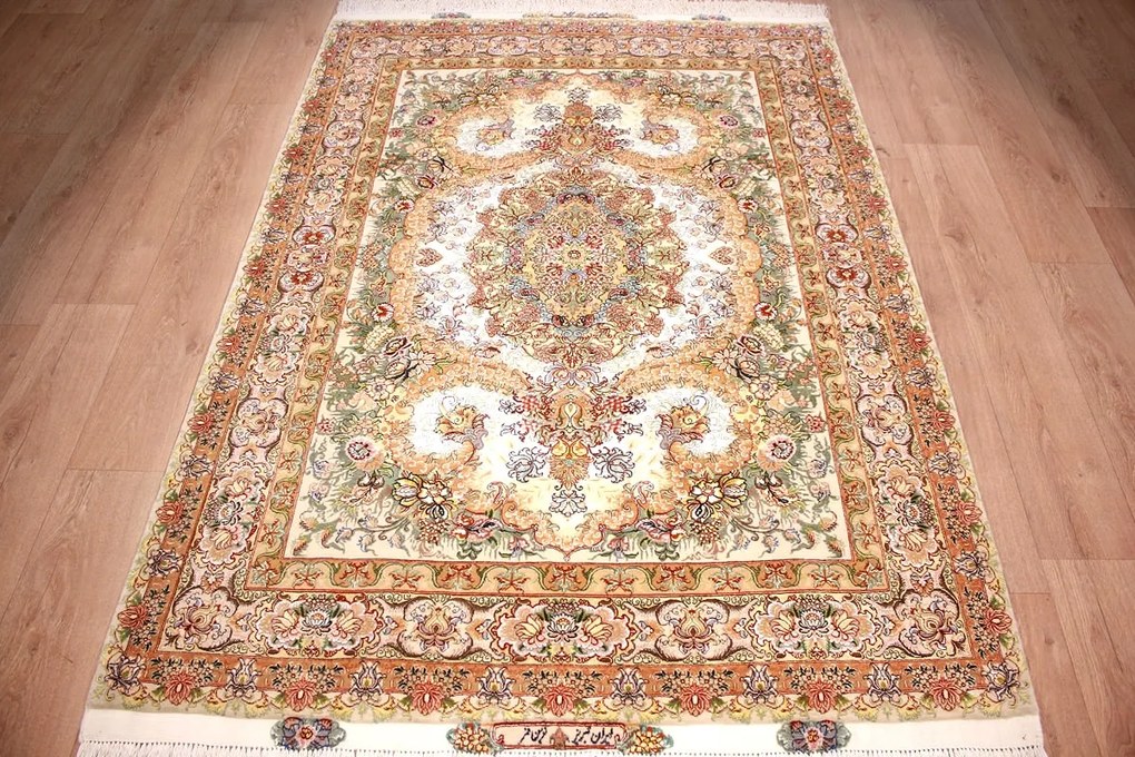 Tabriz Tappeto persiano 150x210 (Iran) Annodato A Mano