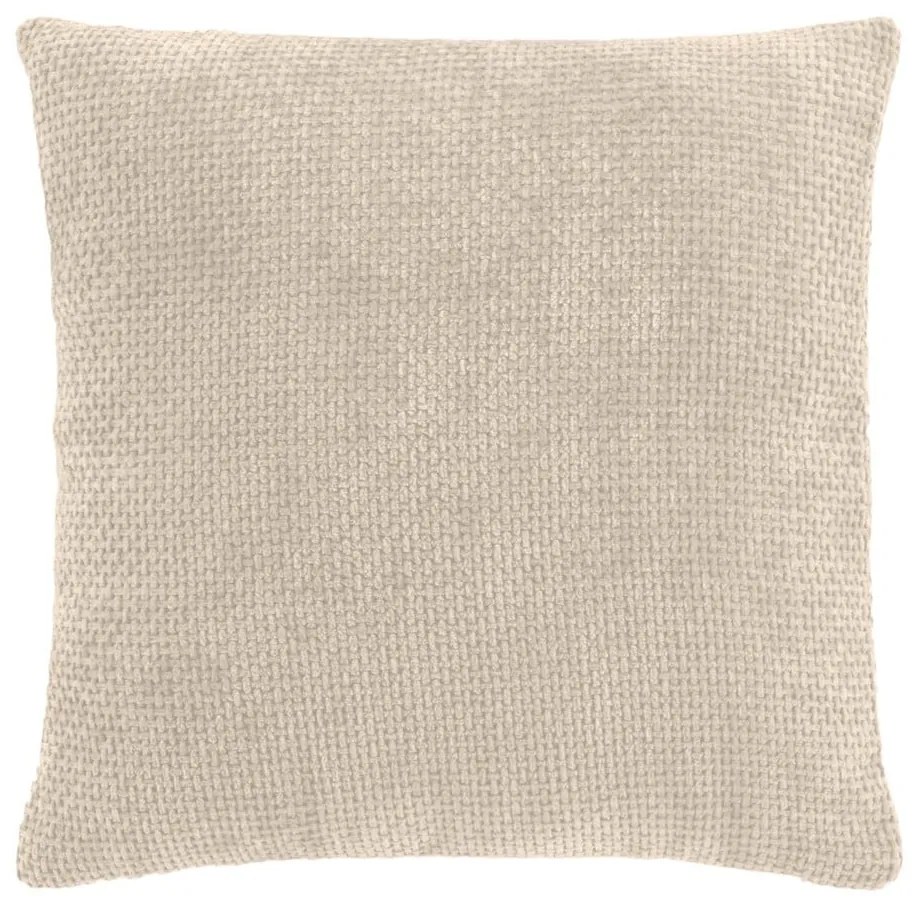 Cuscino decorativo in ciniglia 45x45 cm Leo – douceur d'intérieur