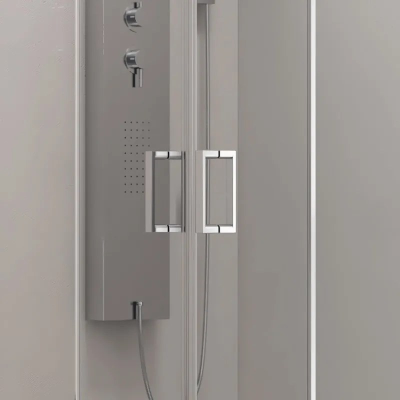 Box doccia 180x90 doppio scorrevole altezza 180cm | KAM-KNF6000S - KAMALU