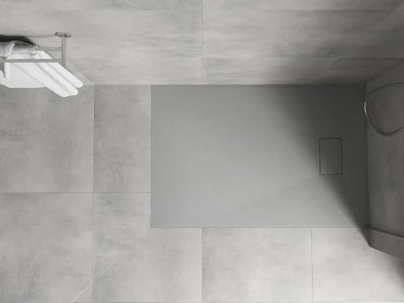 Mexen Hugo piatto doccia rettangolare SMC 120 x 90 cm, grigio - 42619012