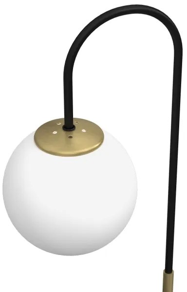 Lampada da tavolo CAMBRIDGE 1xE14/60W/230V nero/ottone