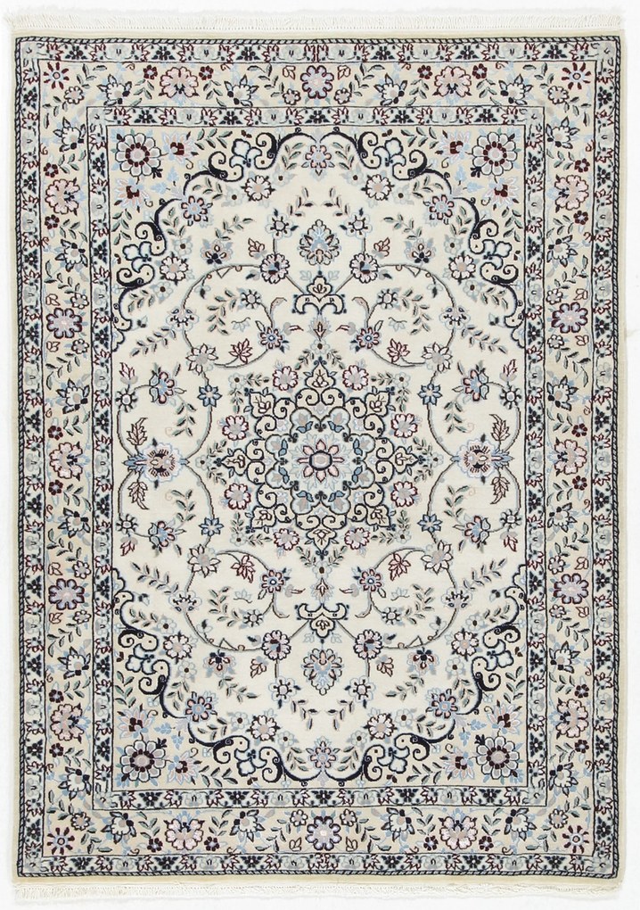 Nain Tappeto persiano 120x90 (Iran) Annodato A Mano