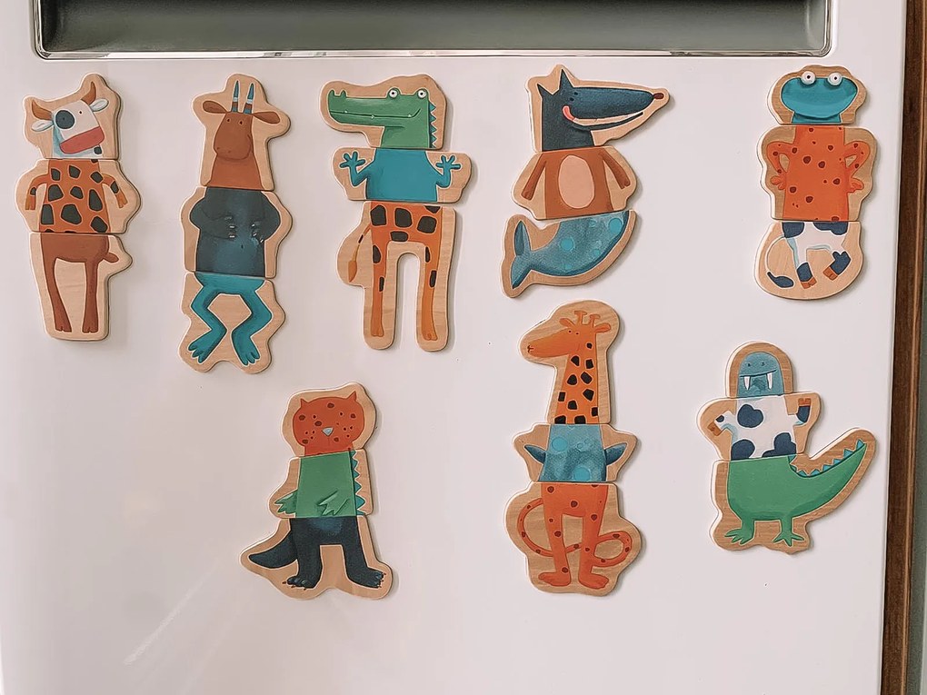 Animali magnetici in tre pezzi