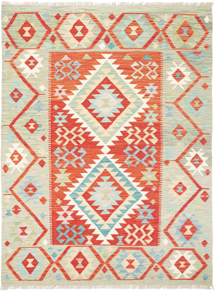 Kilim Tappeto orientale 170 x 130 (Afghanistan) Tessuto A Mano