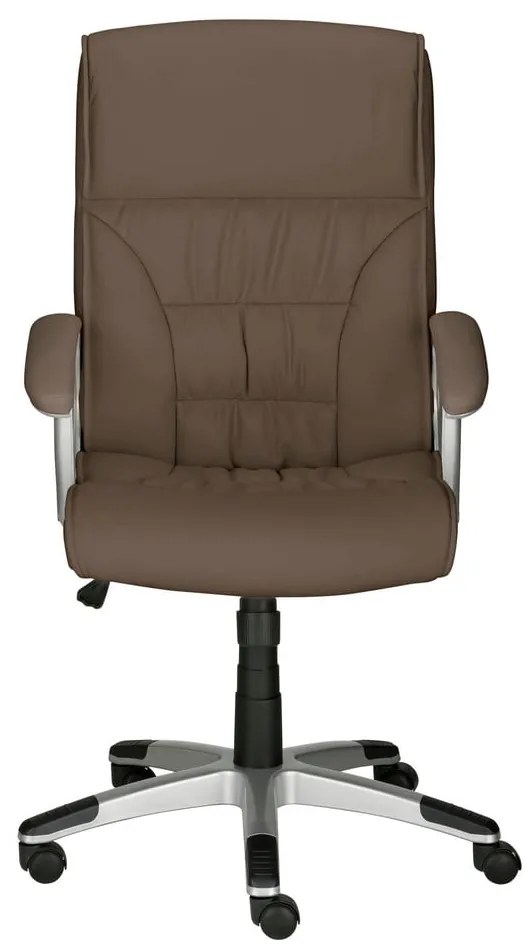 Sedia da ufficio in similpelle marrone Flori - Støraa