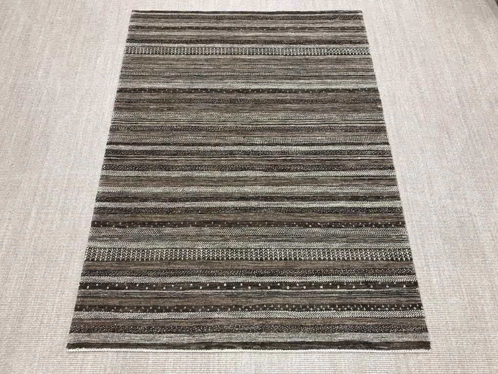 Loribaft Tappeto 150 x 200 Marrone (Iran) Annodato A Mano