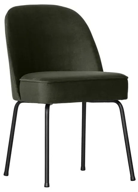 Sedie da pranzo in set verde scuro in velluto 2 pz Vogue – WOOOD