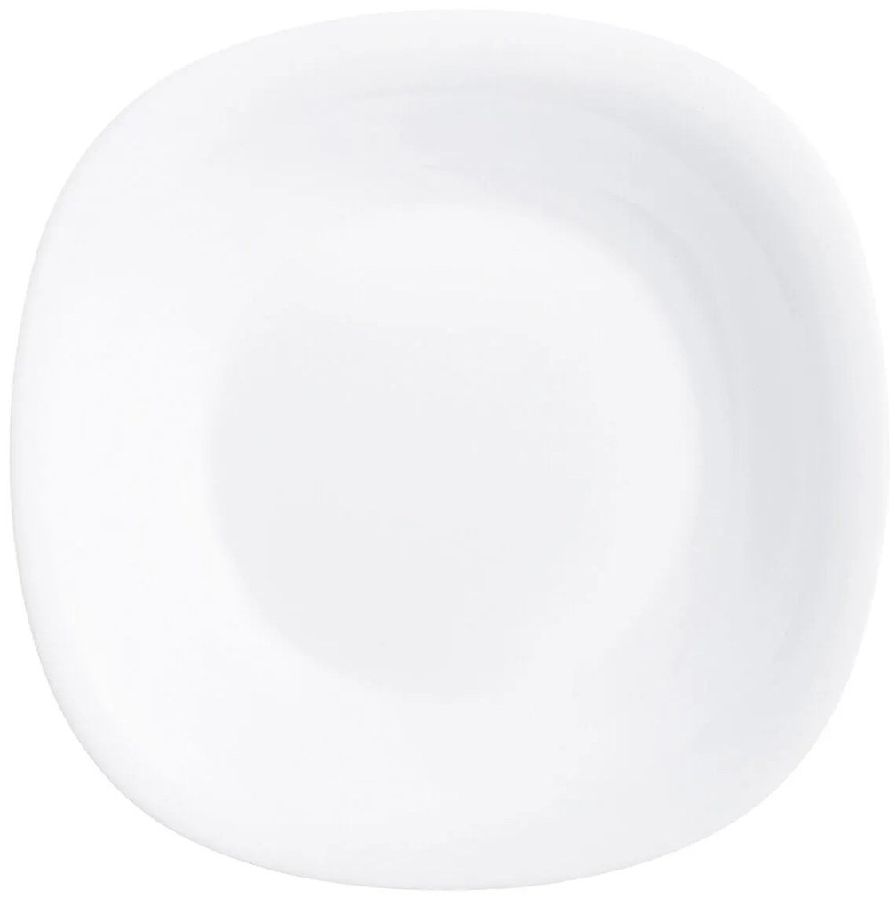 Piatto Fondo Luminarc Carine Bianco Vetro (Ø 23,5 cm) (24 Unità)
