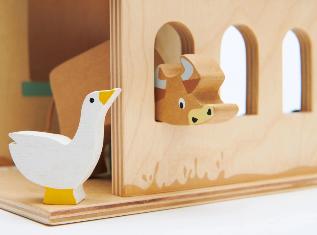 Tender Leaf - Fattoria in legno con animali