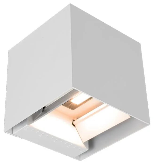 Lampada LED Solare da Giardino 9W con Sensore 4000K IP65 Bianca