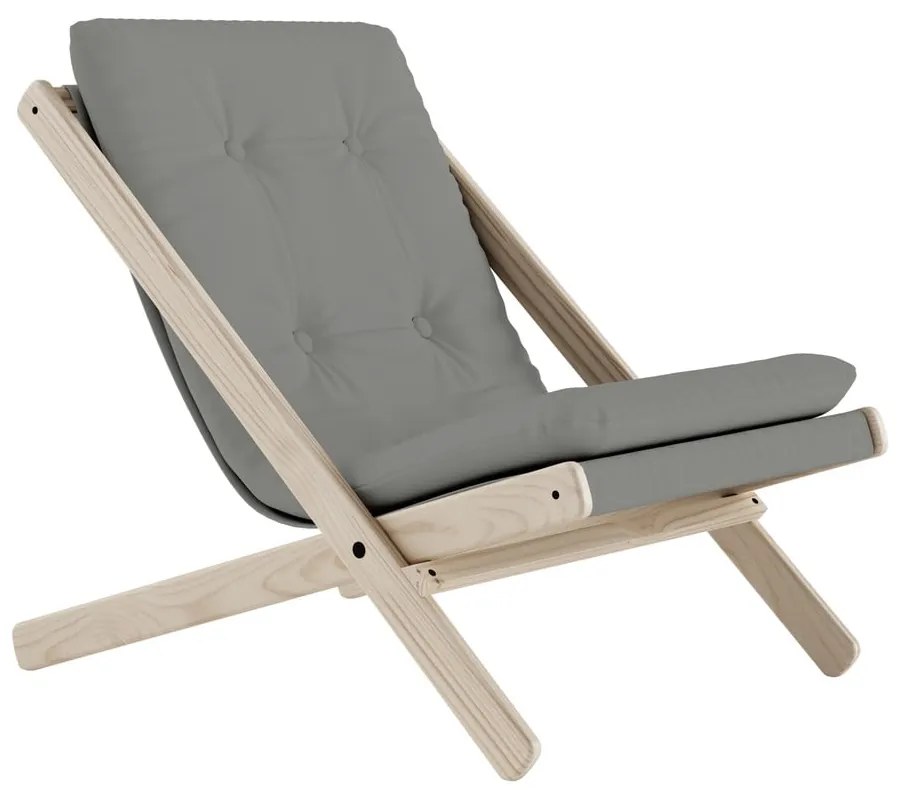Sedia pieghevole Raw/Grey Boogie - Karup Design