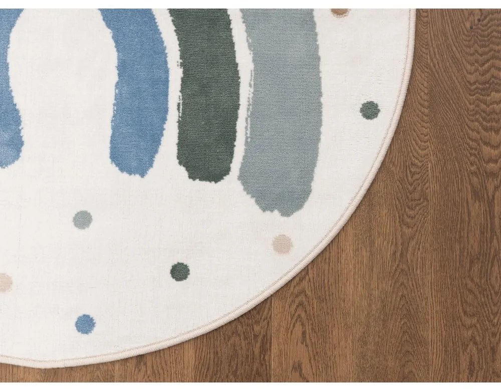 Tappeto per bambini verde e avorio ø100 cm Joyful Mint – FD