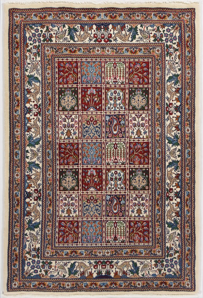 Moud Tappeto persiano 100x150 (Iran) Annodato A Mano