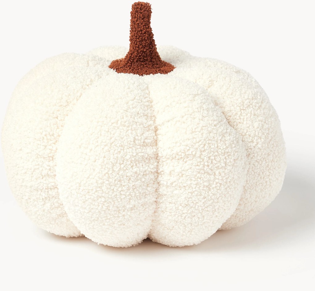 Cuscino in teddy a forma di zucca Aluma
