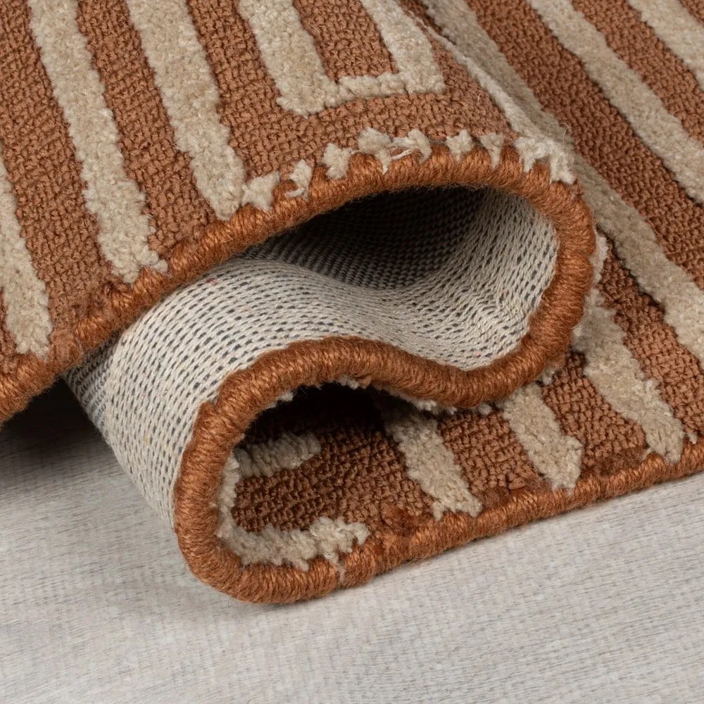 Tappeto color terracotta 160x230 cm Kylo – Flair Rugs