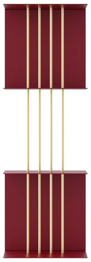 Scaffale in metallo rosso Teaser - UMAGE