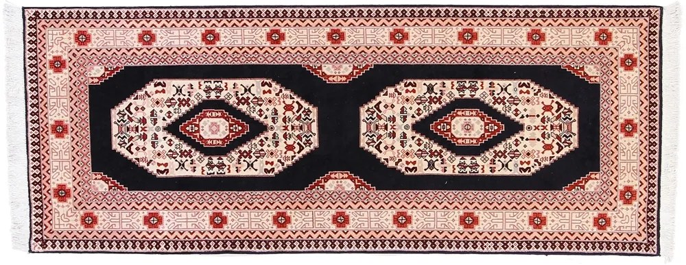 Tabriz Tappeto persiano 80x200 Beige (Iran) Annodato A Mano