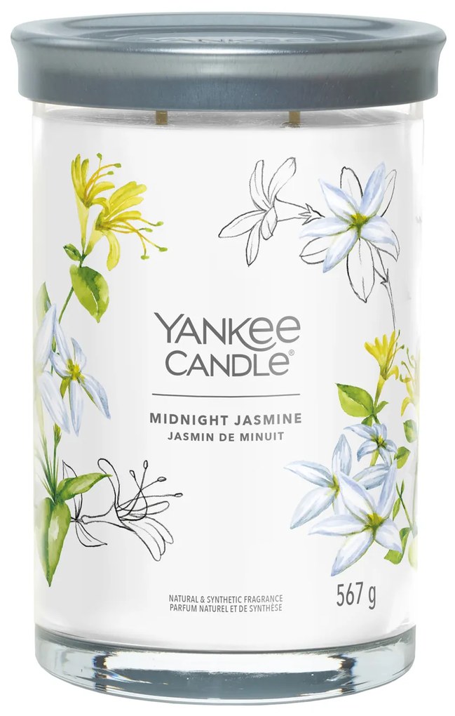 Candela Midnight Jasmine in barattolo grande Yankee Candle