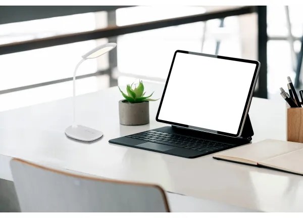 Globo 58455W - Lampada da tavolo LED dimmerabile con funzione Touch BOTAL LED/9W/230V bianco