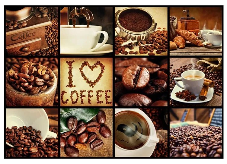 Fotomurale Coffee Collage