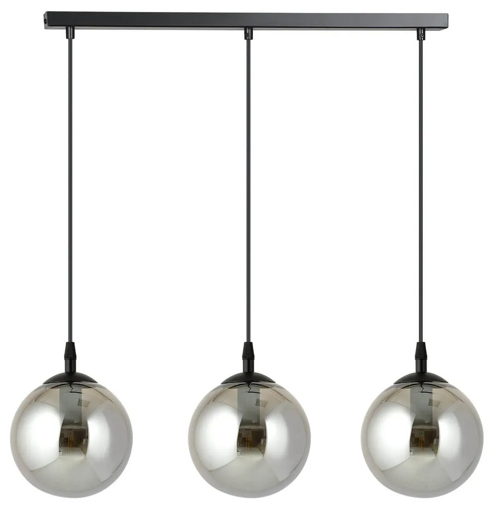 Lampadario a sospensione COSMO 3 BLACK GRAFIT
