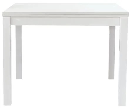 Tavolo bianco POSITANO allungabile a libro 90×90 cm &#8211; 180×90 cm