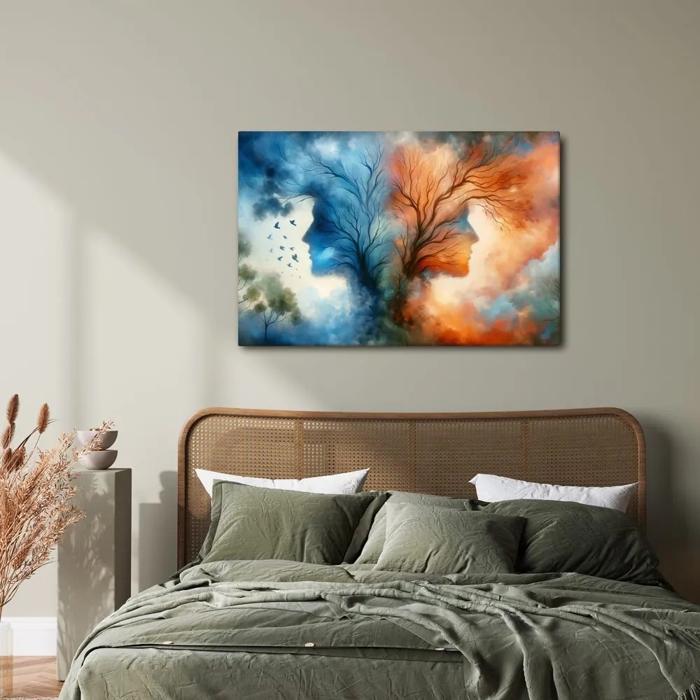 Quadro su tela – Armonia di due elementi