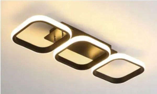 Plafoniera LED 33W/230V nera