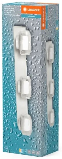 Ledvance -Applique a LED da bagno ORBIS FLAME 3xLED/5,5W/230V IP44 bianco