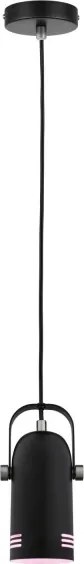 Paulmann 79766 - LED RGBW 1xE27/9W Lampada a sospensione con cavo LAVEA 230V nero