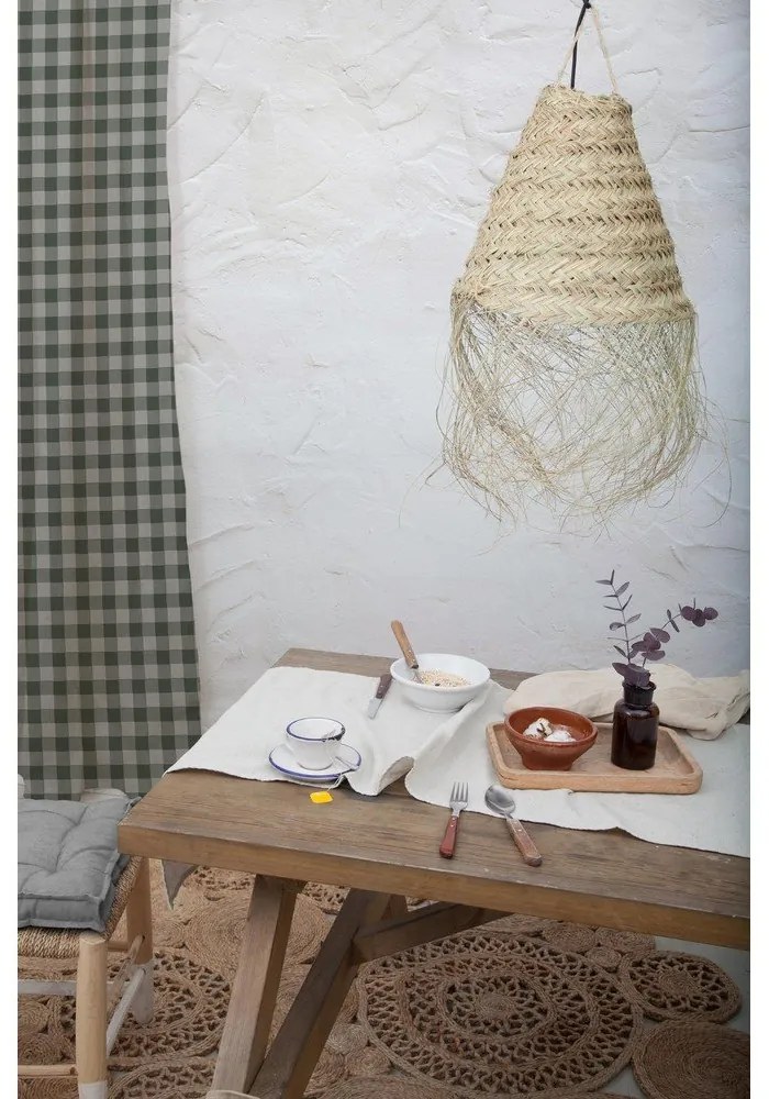 Tenda verde Cortina Hogar Verde Vichy - Really Nice Things