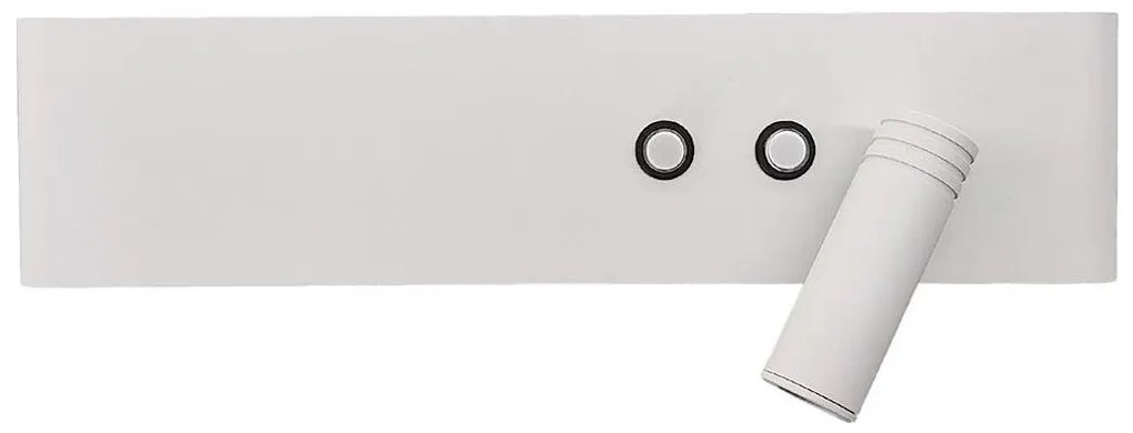 Faretto da parete a LED RESORT LED/10W/230V + LED/3W, bianco, lato destro