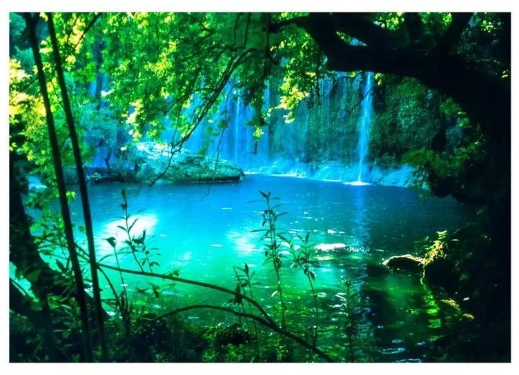 Fotomurale adesivo  Cascate di Kursunlu (Antalya, Turchia)  Larghezza x Altezza Home decor 343x245