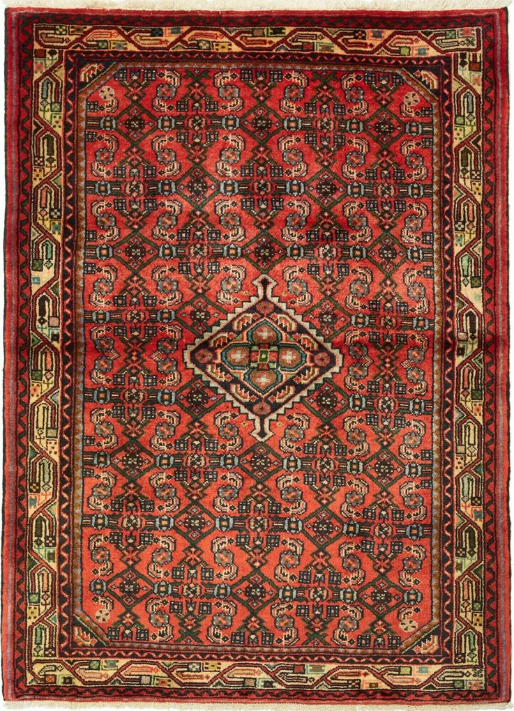 Hamedan Tappeto persiano 110 x 140 (Iran) Annodato A Mano