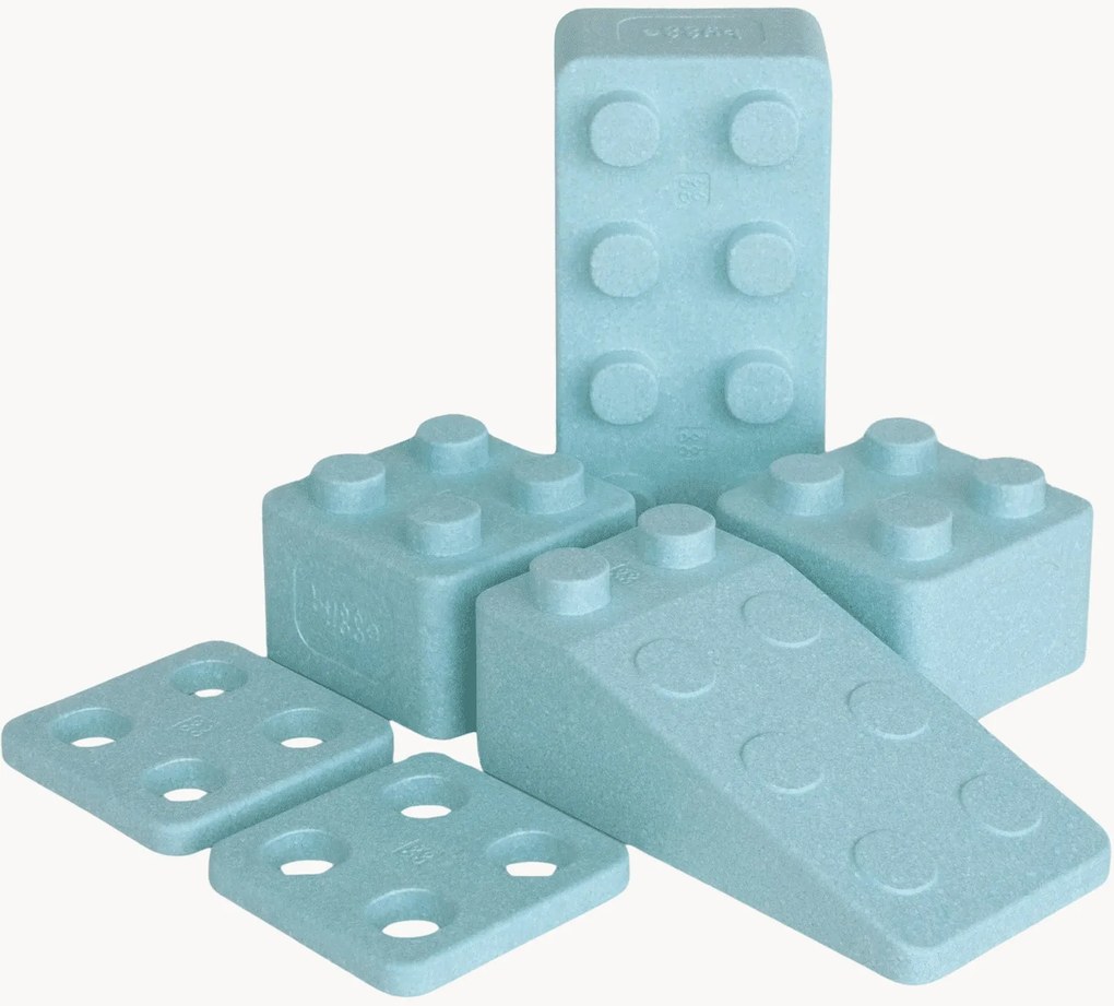 Set di 6 mattoncini da costruzione Monokrom